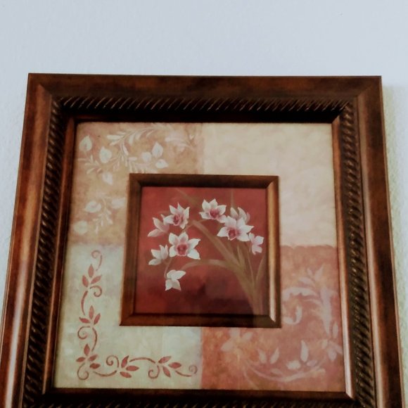 Mediterranean | Art | Vintage Mediterane Floral Print Pictures Set ...